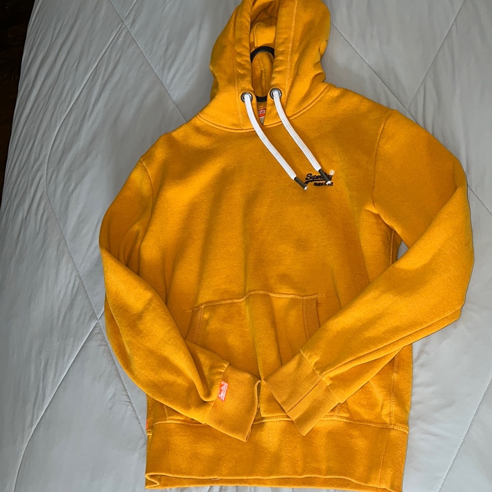 Yellow Superdry Hoodie